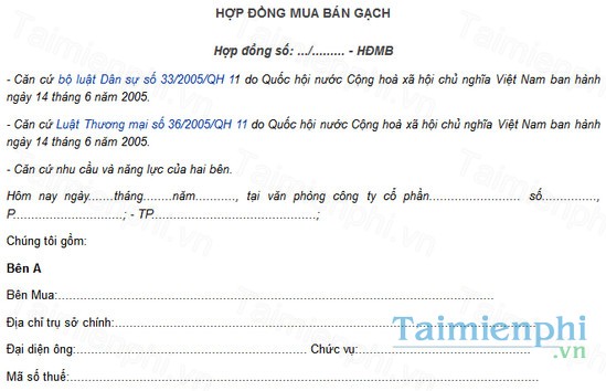 download mau hop dong mua ban gach