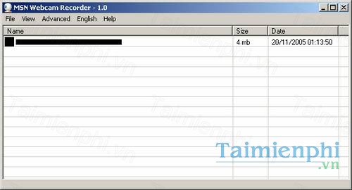 download msn webcam recorder