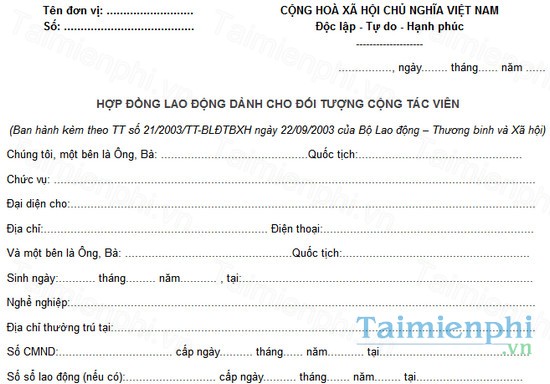 download hop dong cong tac vien