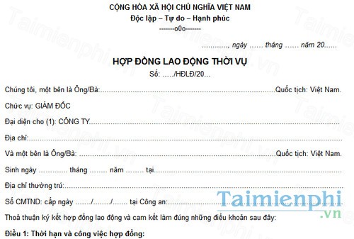 download hop dong lao dong ngan han