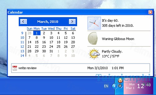 download say the time