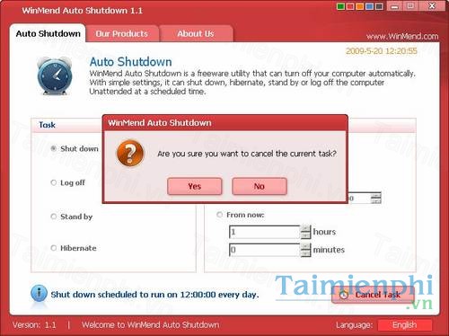 download winmend auto shutdown