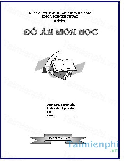 download mau bia do an