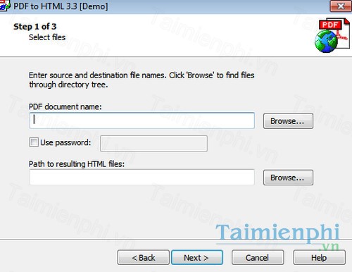 download pdf to html