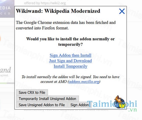 download chrome store foxified