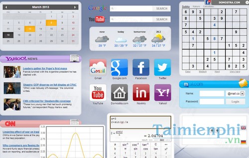 download customizable startpage