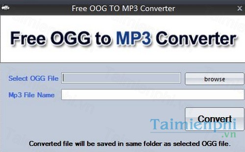 download free ogg to mp3 converter
