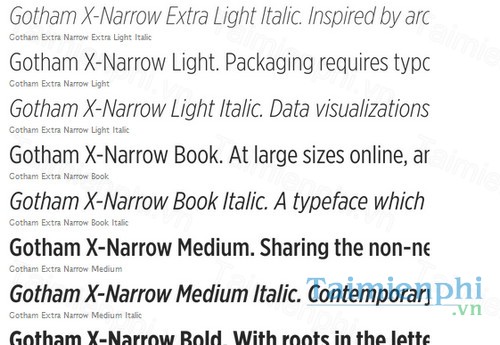 download gotham font