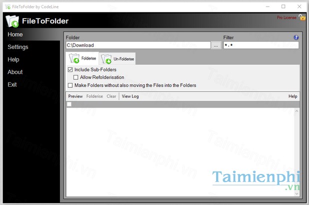 download filetofolder