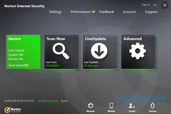 download notron internet security