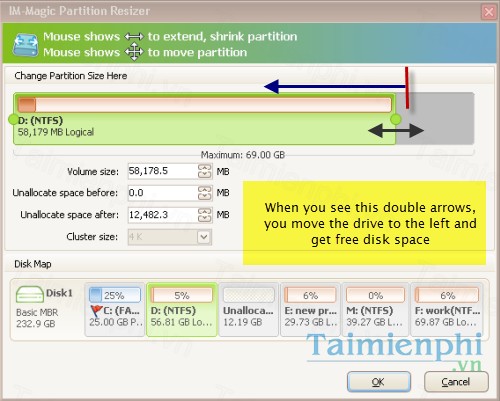 IM Magic Partition Resizer Pro