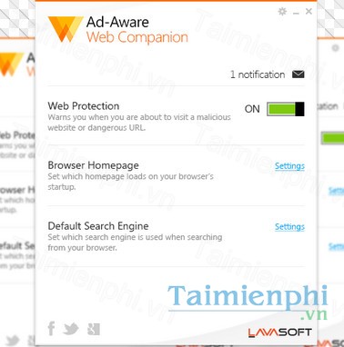 Ad Aware Web Companion