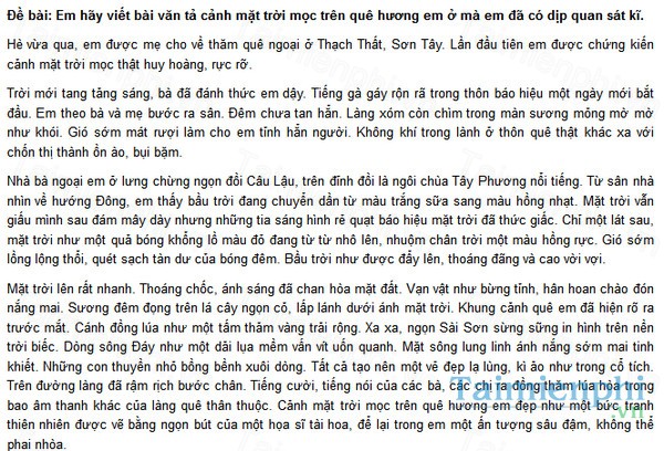 download bai van mau lop 7