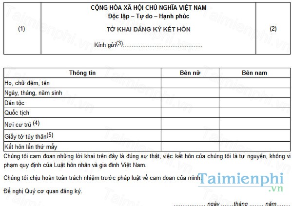 download to khai dang ky ket hon