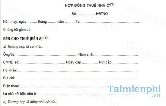 download cach viet hop dong thue nha