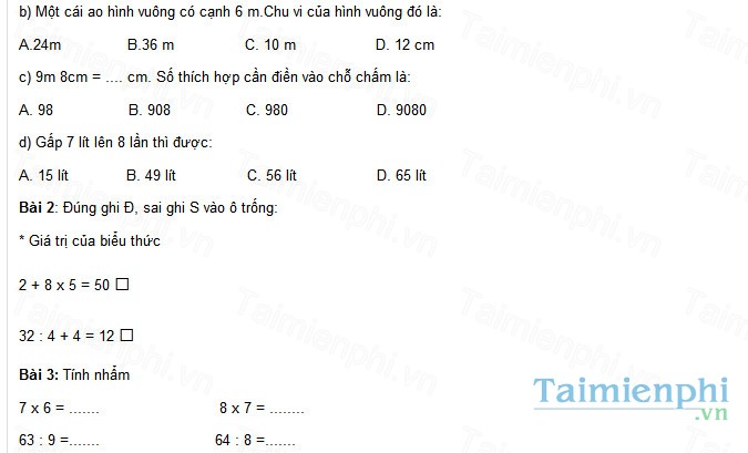 download de kiem tra hoc ky i lop 3