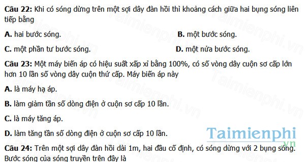 download de thi mon vat ly lop 12