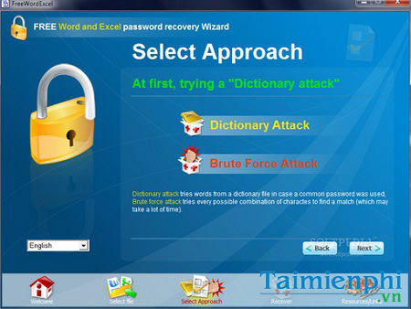 download word and excel password wizard