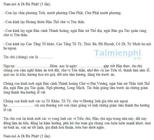 van cung tet han thu