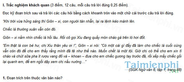 download de thi mon ngu van lop 8