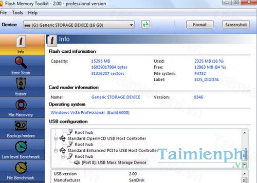 download flash memory toolkit
