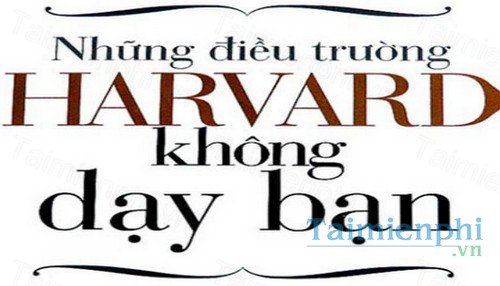 download nhung dieu khong day tai harvard