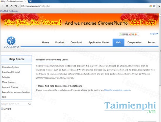 download coolnovo for linux