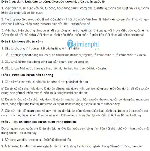 Luật đầu tư công