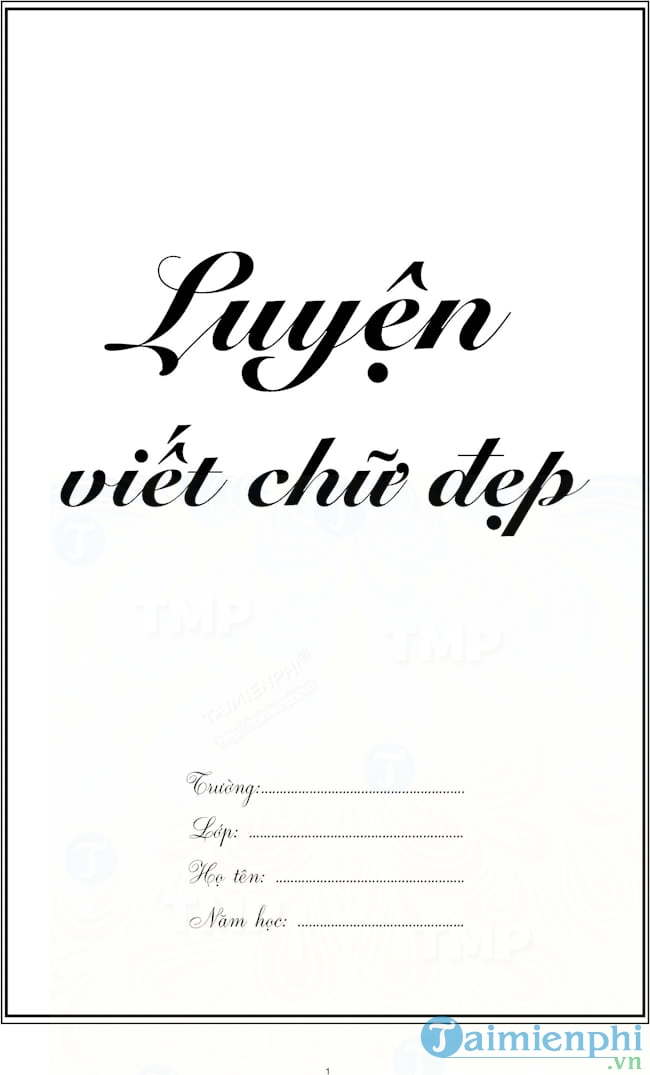 download file mau vo luyen viet chu dep