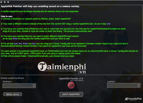 AppleHDA Patcher for Mac