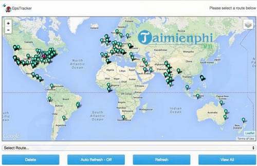 Google Map GPS Cell Phone Tracker