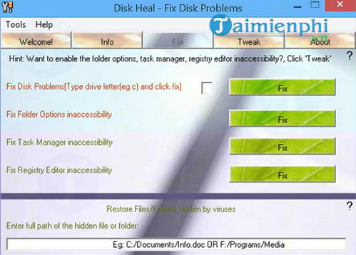Disk Heal