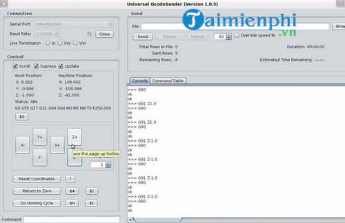Universal Gcode Sender