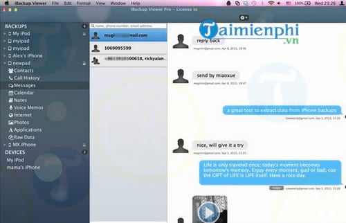 iBackup Viewer for Mac
