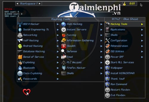 WEAKERTH4N Blue Ghost