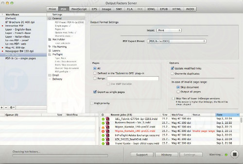 Output Factory Server for Mac