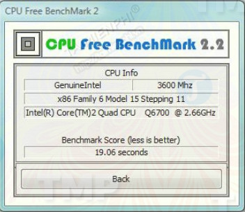 CPU Free BenchMark