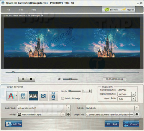 Tipard 3D Converter