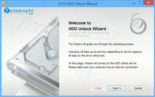 HDD Unlock Wizard