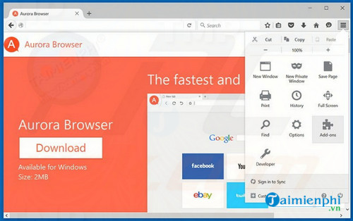 Aurora Browser