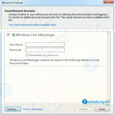 Outlook Connector Pack