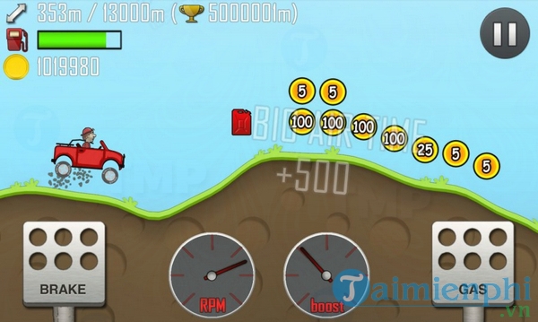 Hill Climb Racing cho Android