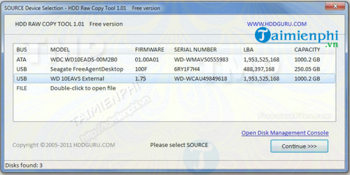 HDD Raw Copy Tool Portable