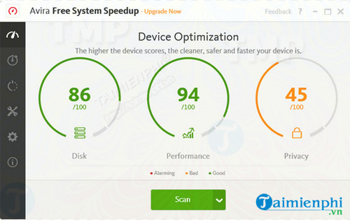 Avira Free System Speedup