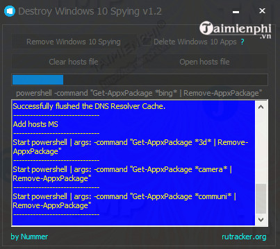 Destroy Windows 10 Spying