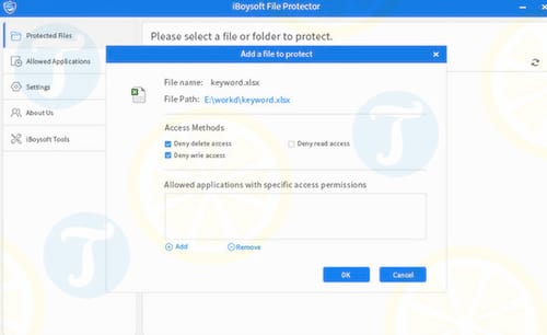 iBoysoft File Protector