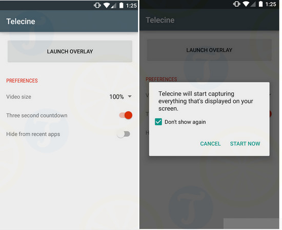Telecine for Android