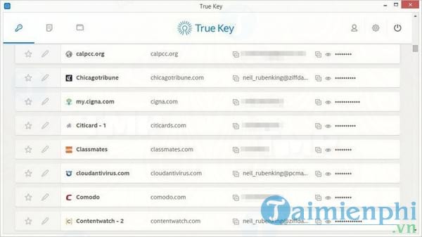 Intel Security True Key
