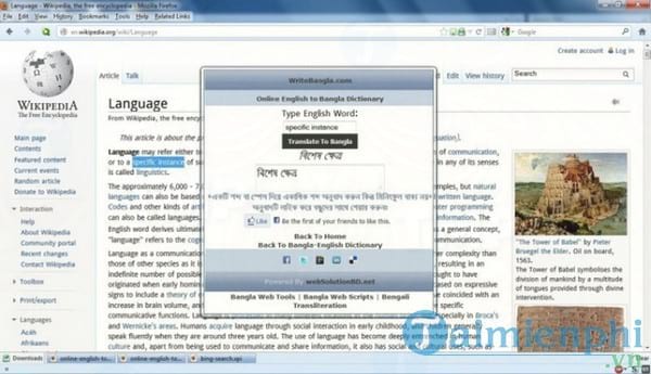 English 2 Bangla Dictionary
