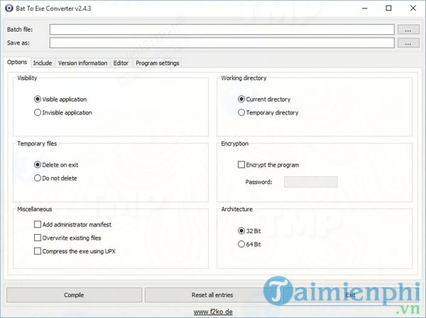 Bat To Exe Converter